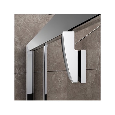 Ravak Pivot PSKK3 zuhanykabin 80x80x190 cm,szatén, transparent