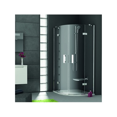 Ravak SmartLine SMSKK4 zuhanykabin 90x90x195 cm, króm, transparent