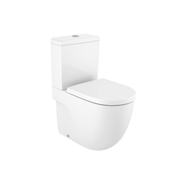 Roca Meridian Compact  WC csésze perem nélküli, monoblok