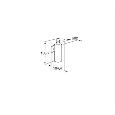 Roca Victoria fali folyékonyszappan adagoló