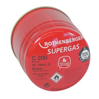 Rothenberger gázpalack C200 supergaz 190 g, ILL