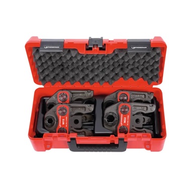 Rothenberger standard préspofa készlet, M15-18-22-28 mm, ROCASE kofferben