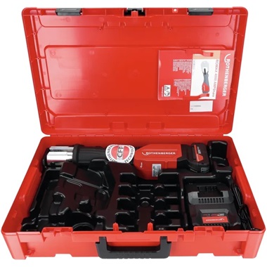 Rothenberger Romax 4000 présgép+akku+töltő (Bosch akku kompatibilis)