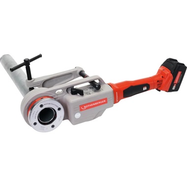 Rothenberger SUPERTRONIC 2000 E, akkumulátoros menetmetsző gép, BSPT R 1/2"-2"