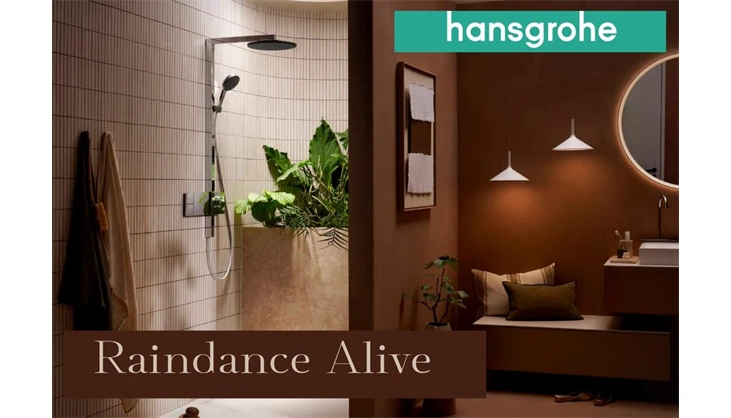 Raindance Alive – a zuhanyzás új dimenziója otthon