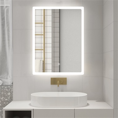 Spaho Aqaline LED tükör szenzoros, dimmelhető 60x80 cm