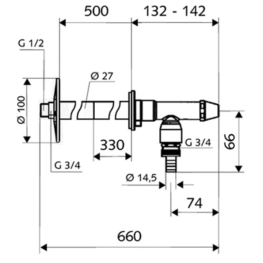Schell Polar kerticsap1/2", fagybiztos