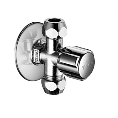 Schell Comfort sarokszelep 1/2"-3/8"-3/8"