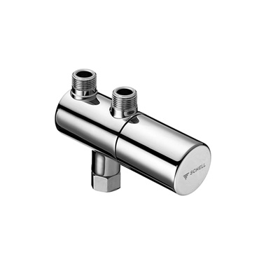 Schell termosztátos sarokszelep 1/2"-3/8"