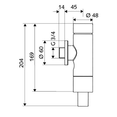 Schell Schellomat Silent ECO WC-öblítőszelep
