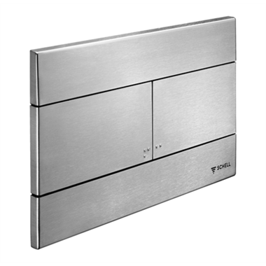 Schell Montus Place WC nyomólap braille írással, saválló