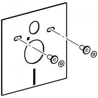 Schell zajcsillapító készlet fali WChez