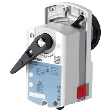 Siemens 3 áratú szelep forgatómotor 230V