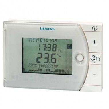 Siemens REV13 öntanuló nyomógombos szobatermosztát Siemens REV13 öntanuló nyomógombos szobatermosztát