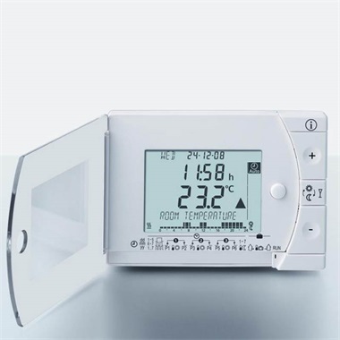 Siemens REV24 öntanuló nyomógombos szobatermosztát Siemens REV24 öntanuló nyomógombos szobatermosztát
