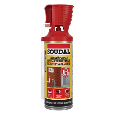 Soudal szerelő purhab 500 ml
