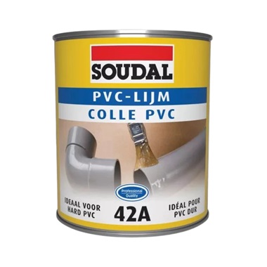 Soudal PVC ragasztó 42A 1000 ml, ecsettel, tégelyes