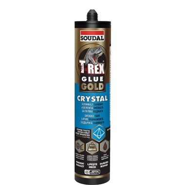 Soudal T-Rex Gold Crystal szerelő ragasztó 290 ml