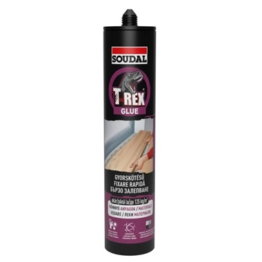 Soudal T-rex (lila) gyorskötésű szerelőragasztó 380 g