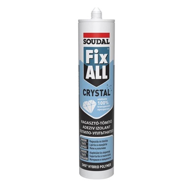 Soudal Fix ALL Crystal 290 ml, átlátszó