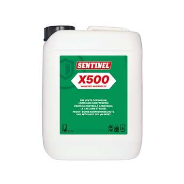 Spiro Sentinel X500/5 fagyálló és vízkőoldő korruzió védelemmel 5 l