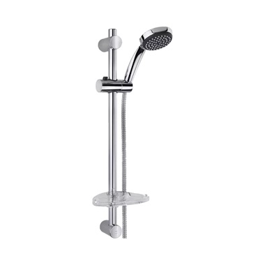 Strohm Teka Baltic Sport állítható zuhanyszett szappantartóval 60 cm, króm
