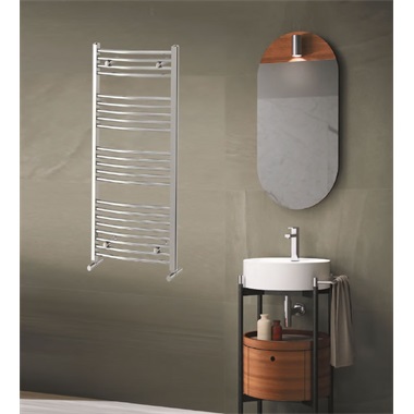 Technik Therm Angora 500x1100 íves króm törölközőszárító radiátor