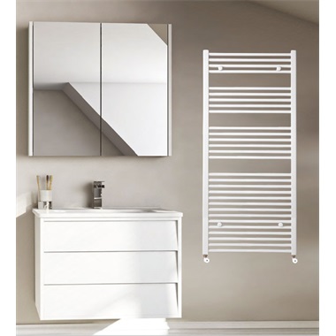 Technik Therm Angora 600x1700 egyenes fehér törölközőszárító radiátor Technik Therm Angora 600x1700 egyenes fehér törölközőszárító radiátor