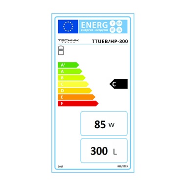 Technik Therm indirekt hmv tároló hőszivattyúkhoz, egy növelt felületű csőkígyóval, 300 l, ttueb/hp-300 Technik Therm indirekt hmv tároló hőszivattyúkhoz, egy növelt felületű csőkígyóval, 300 l, ttueb/hp-300