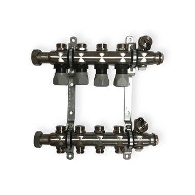 Technik Therm osztó-gyűjtő, szelepes, 11 körös szelepes