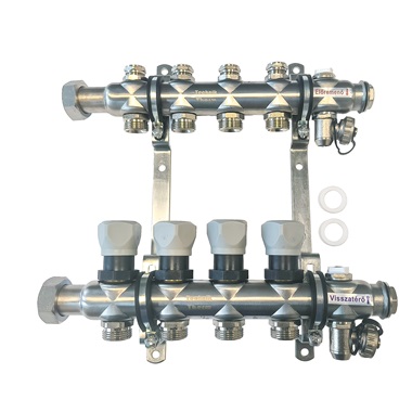 Technik Therm osztó-gyűjtő 4 körös szelepes