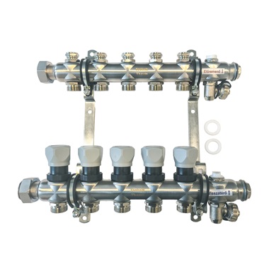 Technik Therm osztó-gyűjtő 5 körös szelepes