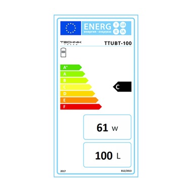 Technik Therm puffertároló, hűtés/fűtés, ubt-100, hőcserélő nélkül, 100 liter