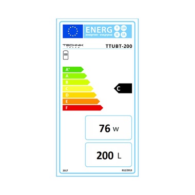 Technik Therm puffertároló, hűtés/fűtés, ubt-200, hőcserélő nélkül, 200 liter