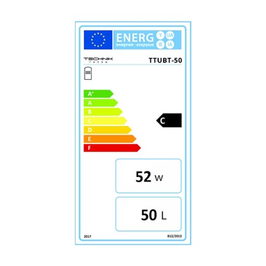 Technik Therm puffertároló, hűtés/fűtés, ubt-  50, hőcserélő nélkül,50 liter