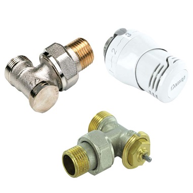 Technik Therm Senso radiátorszelep szett 1/2" sarok, külsőmenetes m22