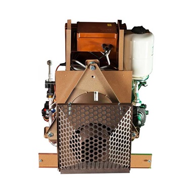 Mika 6EU parapetes, ventilátoros, digitális kijelzős, ionizációs fűtőkészülék, váltószelep nélkül