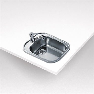 Teka Stylo 1B rozsdamentes mosogató+ 61001097 szifon