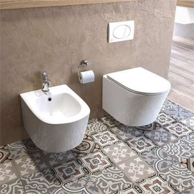 Strohm Teka Nexos fali WC rimless, ülőkével