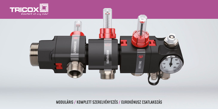 Tricox OCTA - moduláris osztó-gyűjtő