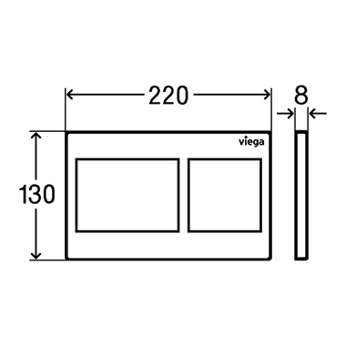 Viega Prevista wc ny lap visign for style20 Viega Prevista wc ny lap visign for style20