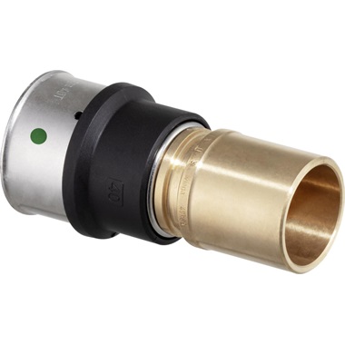 Viega Smartpress bedugó idom 16 mm,15 mm, vörösöntvény