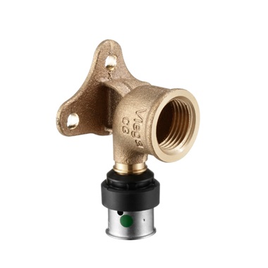 Viega Smartpress falikorong 16 mm-1/2" BM, vörösöntvény