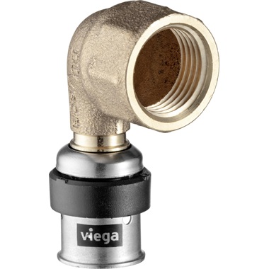 Viega Smartpress könyök, átmenőív 90° 20 mm-1/2", BM