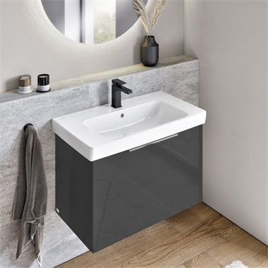 Villeroy & Boch Architectura krámia mosdó 80 cm, túlfolyóval, fehér