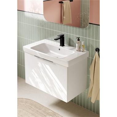 Villeroy & Boch Architectura krámia mosdó 80 cm, túlfolyóval, fehér