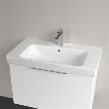 Villeroy & Boch Architectura krámia mosdó 80 cm, túlfolyóval, fehér
