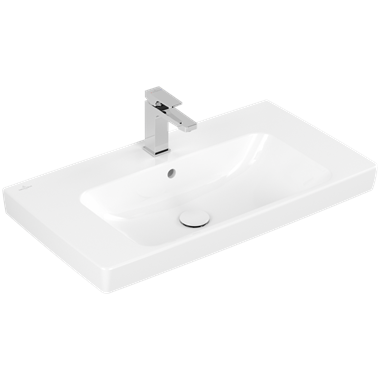 Villeroy & Boch Architectura krámia mosdó 80 cm, túlfolyóval, fehér