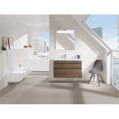 Villeroy & Boch Venticello perem nélküli fali wc kombipack,  slimseat line