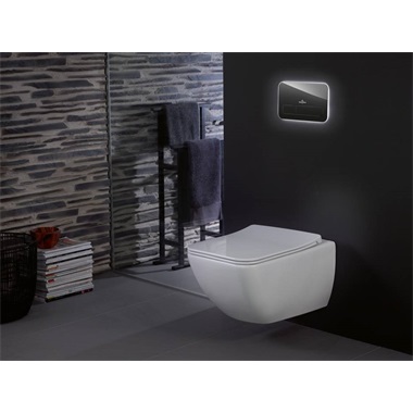 Villeroy & Boch Venticello perem nélküli fali wc kombipack,  slimseat line